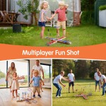 Ring Toss Game – Yard Games for Adults & Family, Outdoor Games for Kids & Adults with 17 Rings.Wooden Base & Carry Bag – Backyard Games, Lawn, Beach, Camping, Carnival Party Ring Toss Game – Yard Games for Adults & Family, Outdoor Games for Kids & Adults with 17 Rings.Wooden Base & Carry Bag – Backyard Games, Lawn, Beach, Camping, Carnival Party