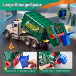 Large Trash Truck for Kids 18 PCS,Friction Powered Garbage Recycling Truck Includes Dumpster, 2 Sorting Bins, Birthday Gifts for Boys Girls    Large Trash Truck for Kids 18 PCS,Friction Powered Garbage Recycling Truck Includes Dumpster, 2 Sorting Bins, Birthday Gifts for Boys Girls