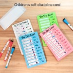 Chore Chart Board for Kids with Adhesive Pads,Kids ADHD to Do List.Helping ADHD Plan Household and Work tasks.4 Planner Boards, 4 Marker Chore Chart Board for Kids with Adhesive Pads,Kids ADHD to Do List.Helping ADHD Plan Household and Work tasks.4 Planner Boards, 4 Marker