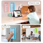 Chore Chart Board for Kids with Adhesive Pads,Kids ADHD to Do List.Helping ADHD Plan Household and Work tasks.4 Planner Boards, 4 Marker Chore Chart Board for Kids with Adhesive Pads,Kids ADHD to Do List.Helping ADHD Plan Household and Work tasks.4 Planner Boards, 4 Marker