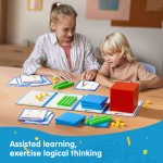Base Ten Blocks with Place Value Chart - Math Manipulatives for Kids.Counting Blocks for Math to Help Educate Kindergarten Teachers.  Base Ten Blocks with Place Value Chart - Math Manipulatives for Kids.Counting Blocks for Math to Help Educate Kindergarten Teachers.