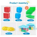 334 PCS Base Ten Blocks Set,Contains 110 rods Counting Cubes to Help Kids Learn Maths. 2 Boxes-Pack 334 PCS Base Ten Blocks Set,Contains 110 rods Counting Cubes to Help Kids Learn Maths. 2 Boxes-Pack