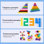 Math Linking Cubes with Box 301PCS, Preschool Math Manipulative, Kids Counting Blocks Play Set, Suitable for Learning Educational Supplies in Kindergarten. Great Gift for Boys & Girls Math Linking Cubes with Box 301PCS, Preschool Math Manipulative, Kids Counting Blocks Play Set, Suitable for Learning Educational Supplies in Kindergarten. Great Gift for Boys & Girls