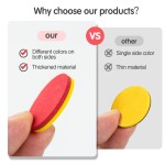 Foam Two-Color Counter,Red/Yellow Two Side 1000 PCS,Counting Manipulatvies, Math Counters for Kids, Counting Chips   Foam Two-Color Counter,Red/Yellow Two Side 1000 PCS,Counting Manipulatvies, Math Counters for Kids, Counting Chips