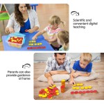 Foam Two-Color Counter,Red/Yellow Two Side 1000 PCS,Counting Manipulatvies, Math Counters for Kids, Counting Chips   Foam Two-Color Counter,Red/Yellow Two Side 1000 PCS,Counting Manipulatvies, Math Counters for Kids, Counting Chips