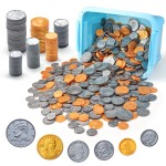 Fake US Coins Play Money 800 PCS Set – 6 Types of Coins,Realistic Prop Money for Kids,Toy Cash Register, Pretend Play Toys – Homeschool & Classroom Teaching Supplies (800)  Fake US Coins Play Money 800 PCS Set – 6 Types of Coins,Realistic Prop Money for Kids,Toy Cash Register, Pretend Play Toys – Homeschool & Classroom Teaching Supplies (800)