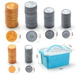 Fake US Coins Play Money 800 PCS Set – 6 Types of Coins,Realistic Prop Money for Kids,Toy Cash Register, Pretend Play Toys – Homeschool & Classroom Teaching Supplies (800)  Fake US Coins Play Money 800 PCS Set – 6 Types of Coins,Realistic Prop Money for Kids,Toy Cash Register, Pretend Play Toys – Homeschool & Classroom Teaching Supplies (800)