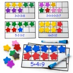 Magnetic Ten-Frame Set, Math Manipulative EVA Number Counting Games, Montessori Educational Toy Gift for Kindergarten Classroom Kids 3 4 5 Year Old Magnetic Ten-Frame Set, Math Manipulative EVA Number Counting Games, Montessori Educational Toy Gift for Kindergarten Classroom Kids 3 4 5 Year Old