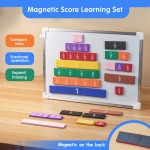 Magnetic score bars for children's math classroom toys. Standing teaching AIDS for primary school classrooms. Help children learn fractions (R+ rectangle) Magnetic score bars for children's math classroom toys. Standing teaching AIDS for primary school classrooms. Help children learn fractions (R+ rectangle)