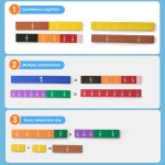 Magnetic score bars for children's math classroom toys. Standing teaching AIDS for primary school classrooms. Help children learn fractions (R+ rectangle) Magnetic score bars for children's math classroom toys. Standing teaching AIDS for primary school classrooms. Help children learn fractions (R+ rectangle)