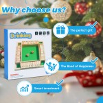 Shut The Box Dice Game,2-4 Player Family Wooden Board Table Math Games for Adults and Kids, 8 Dices Classics Tabletop Version Games for Classroom,Home,Party or Pub  Shut The Box Dice Game,2-4 Player Family Wooden Board Table Math Games for Adults and Kids, 8 Dices Classics Tabletop Version Games for Classroom,Home,Party or Pub